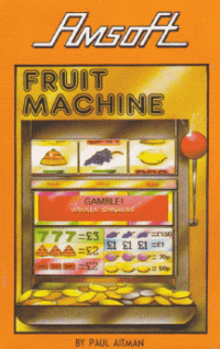 Fruit Machine Amstrad CPC US box art